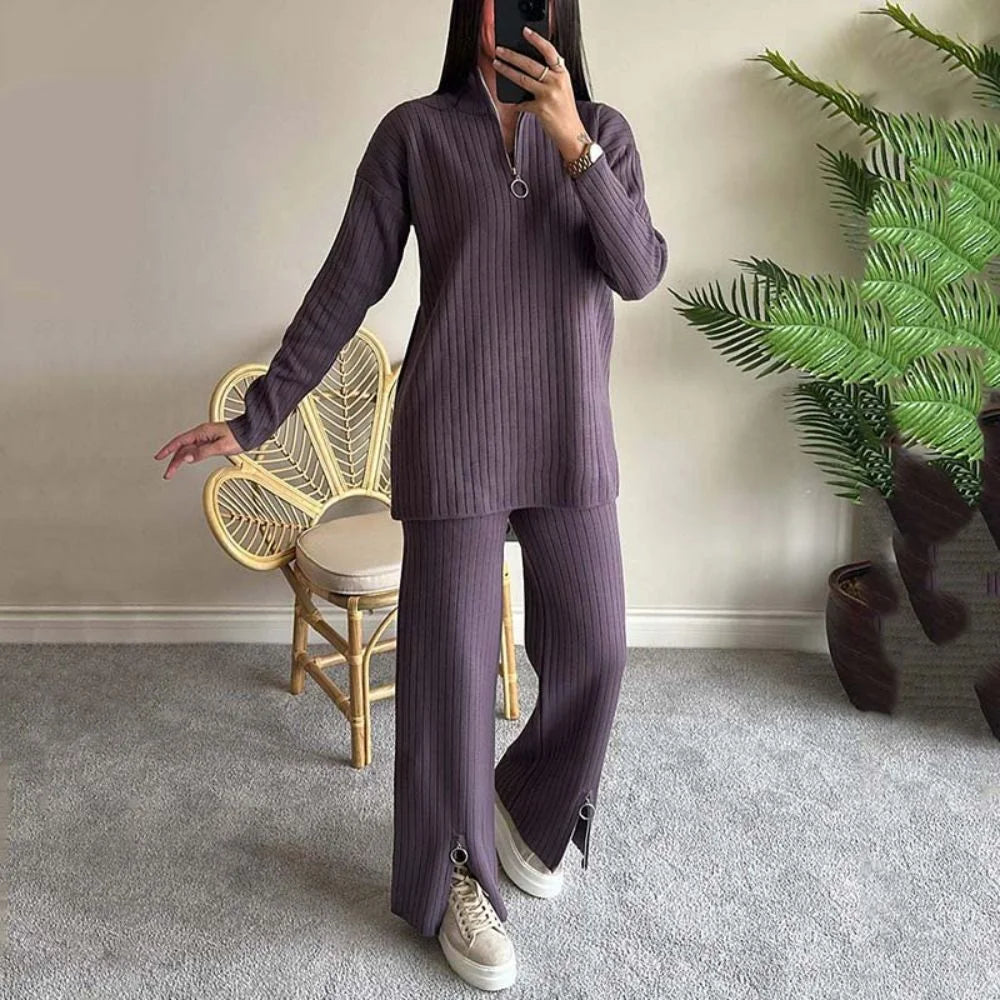 Ensemble 2 pièces doux - Allure stylée et confort absolu