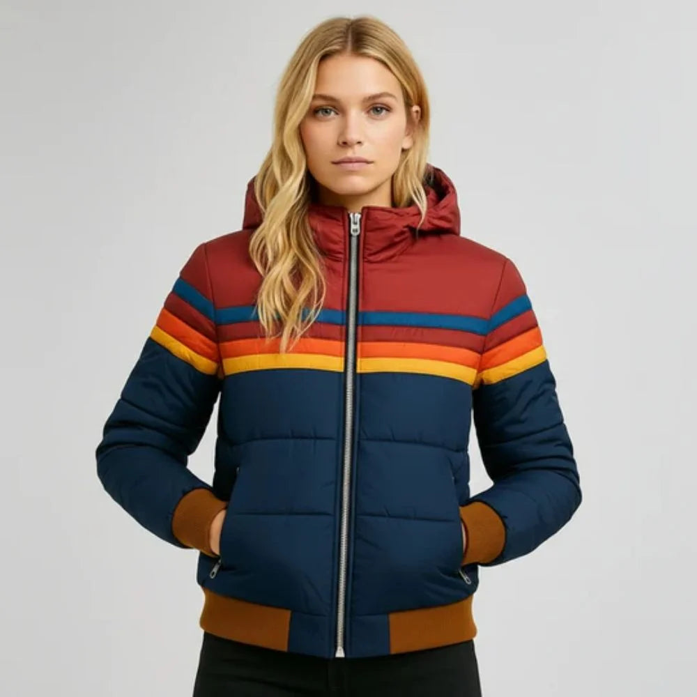Veste à Capuche Stylée & Isolante - Légère et multicolore