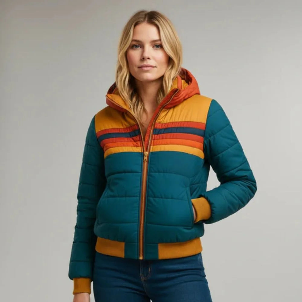 Veste à Capuche Stylée & Isolante - Légère et multicolore