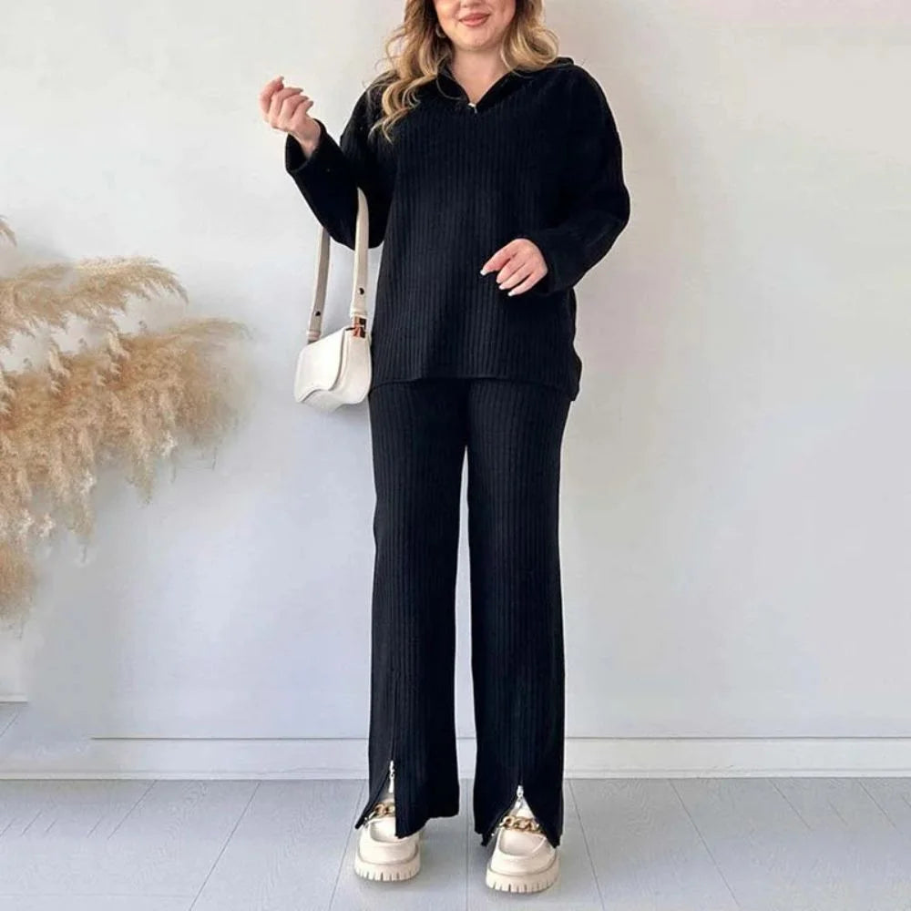 Ensemble 2 pièces doux - Allure stylée et confort absolu