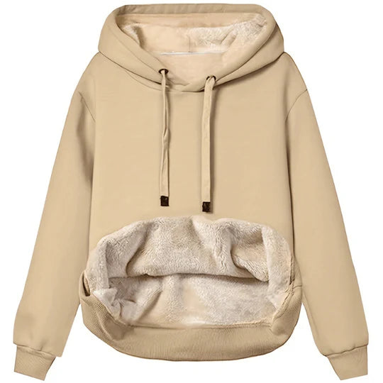 Sweat Polaire Femme à Capuche – Douceur & Chaleur Hivernale