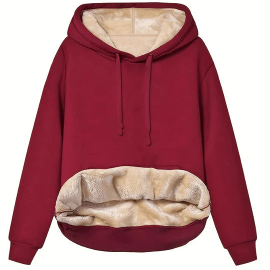 Sweat Polaire Femme à Capuche – Douceur & Chaleur Hivernale