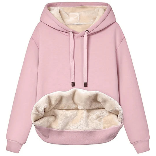 Sweat Polaire Femme à Capuche – Douceur & Chaleur Hivernale