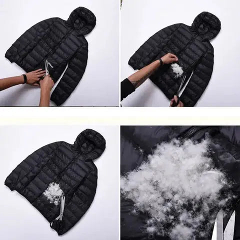 Veste Imperméable Unisexe – Légèreté & Chaleur Naturelle