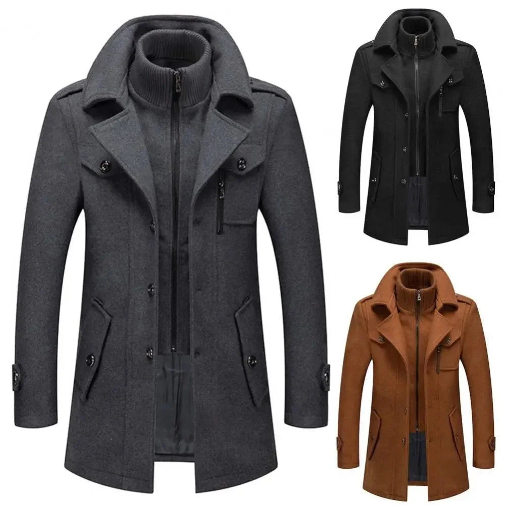 Manteau Polyvalent Homme - Protection totale sans compromis sur le style
