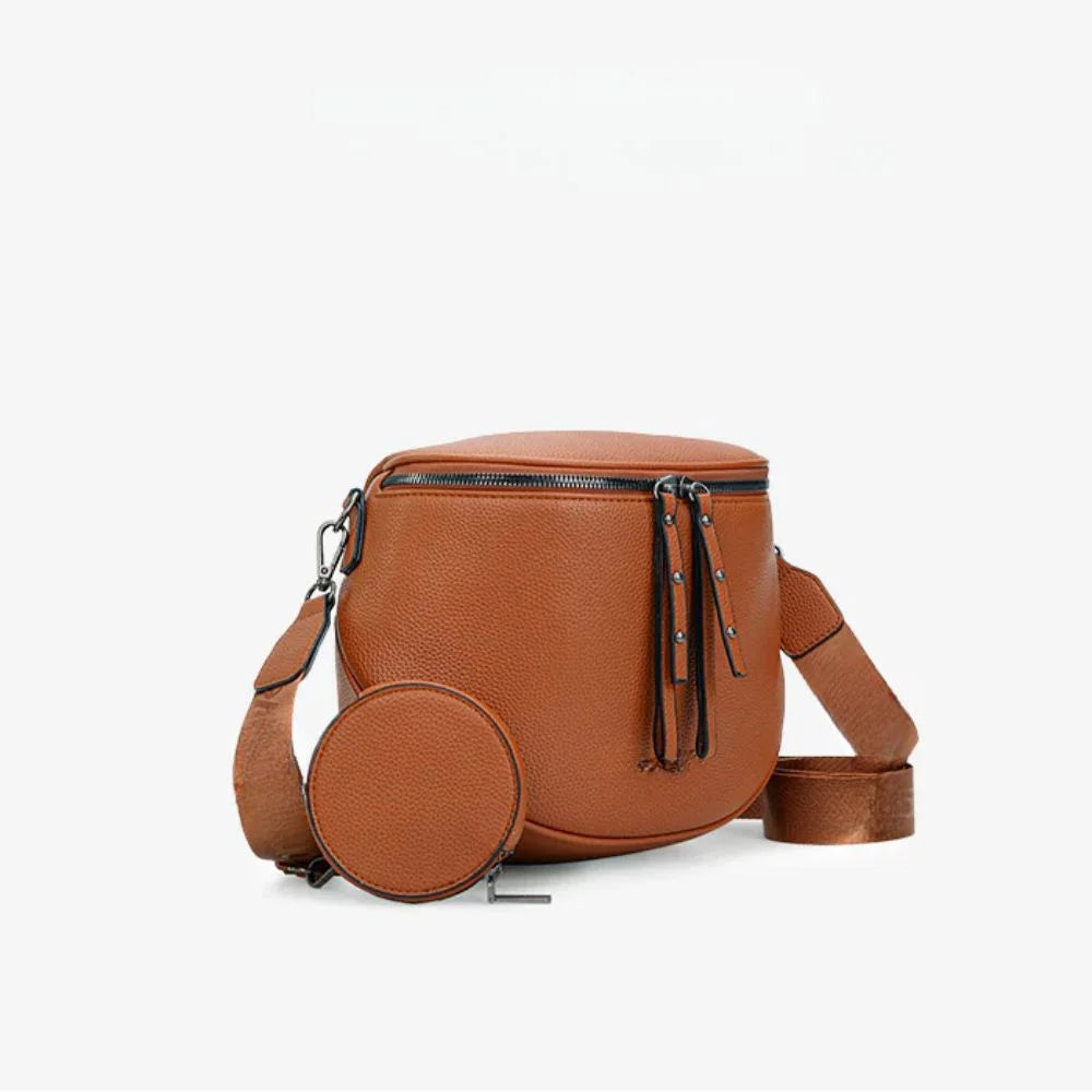Sac bandoulière zippé - Look stylé et ultra pratique