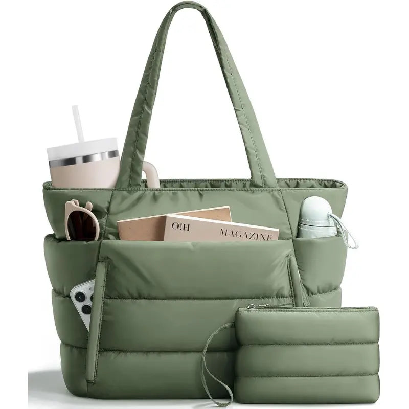 Sac cabas matelassé femme – légèreté pratique & style tendance