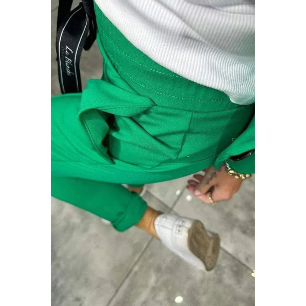 Ensemble blazer & pantalon souple – Confort&Classe