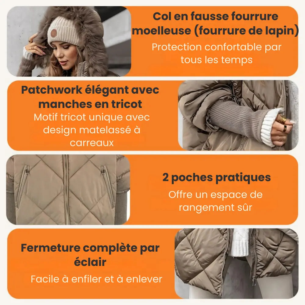 Parka Mi-Longue Femme – Chaleur Hivernale & Élégance Moderne