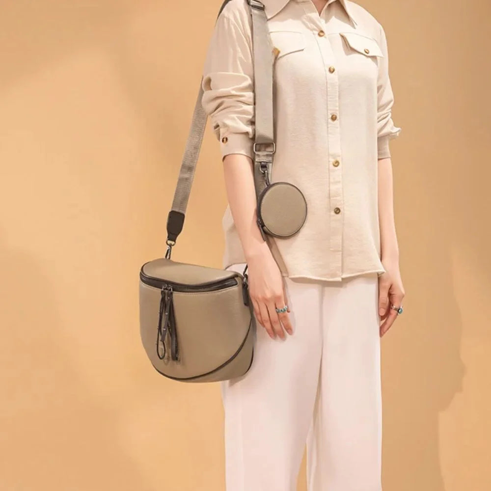 Sac bandoulière zippé - Look stylé et ultra pratique