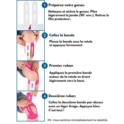 Bandes de soutien articulaires – Soulage et stabilise en un geste