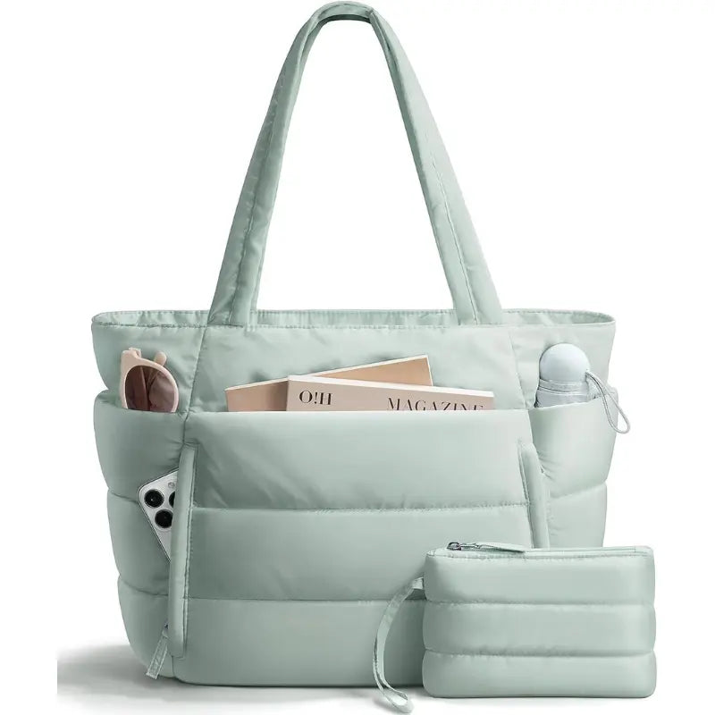 Sac cabas matelassé femme – légèreté pratique & style tendance