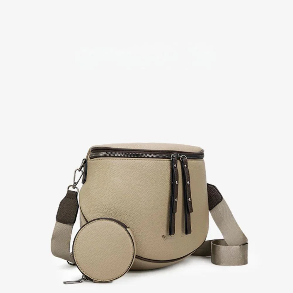 Sac bandoulière zippé - Look stylé et ultra pratique