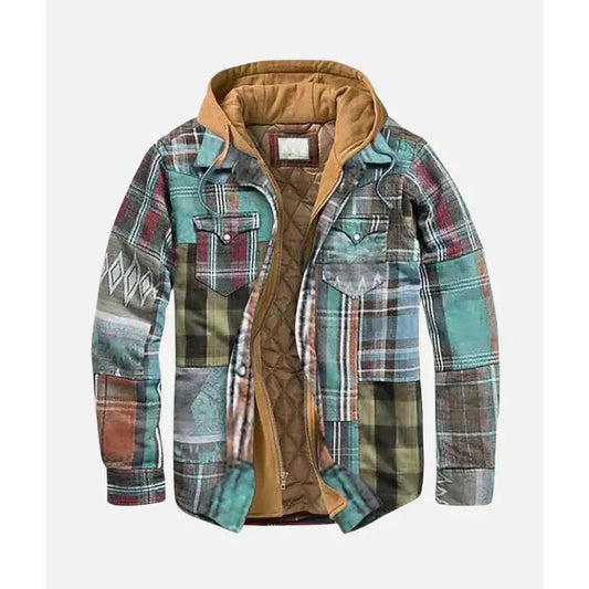 Blouson à carreaux vintage - Du caractère dans chaque couture