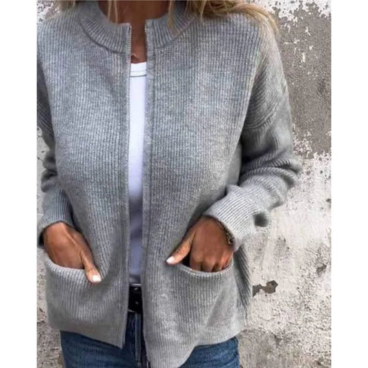 Cardigan en coton tricoté - chaleur & élégance au quotidien