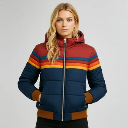Veste à Capuche Stylée & Isolante - Légère et multicolore
