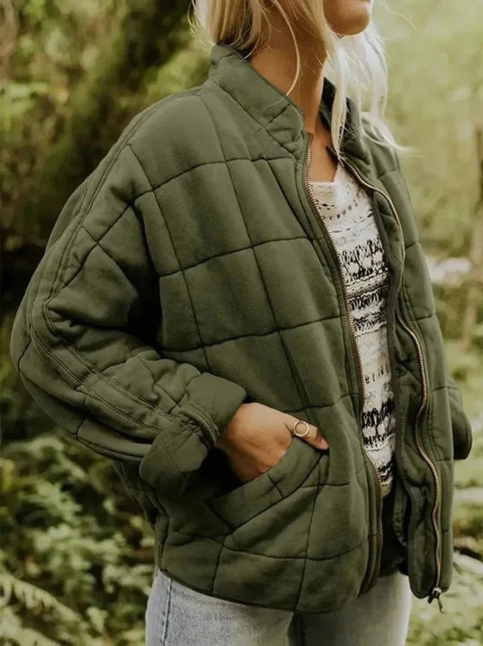 Veste matelassée style oversize - Élégance et chaleur instantanée