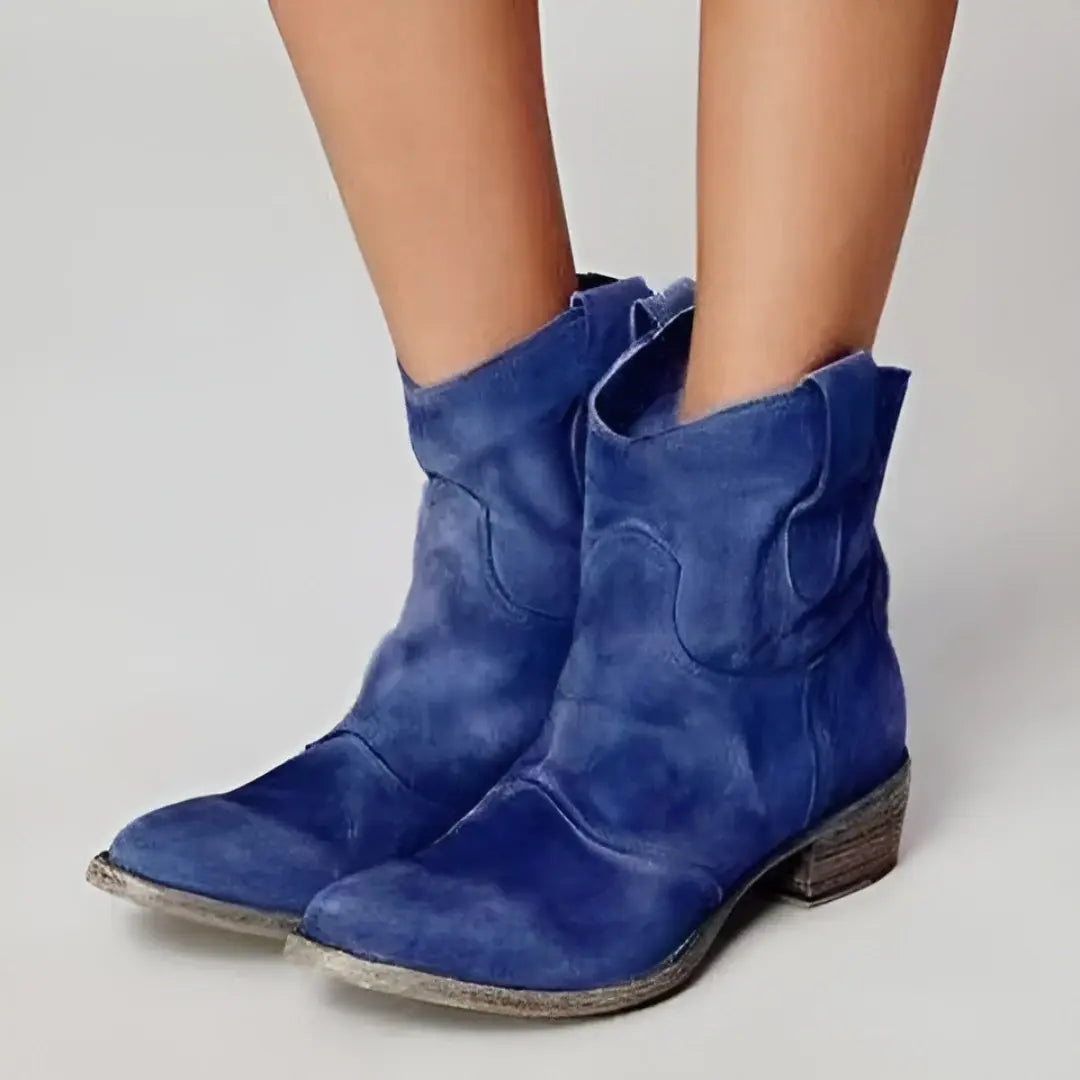 Bottines en Daim Femme - Style Authentique & Confort Quotidien