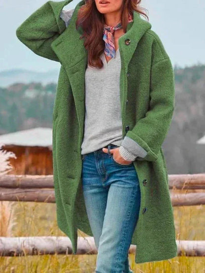 Veste Longue Femme - Elégance Hivernale & Confort Absolu