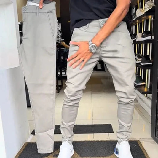 Pantalon SlimFit Uni – Élégance & Confort au Quotidien