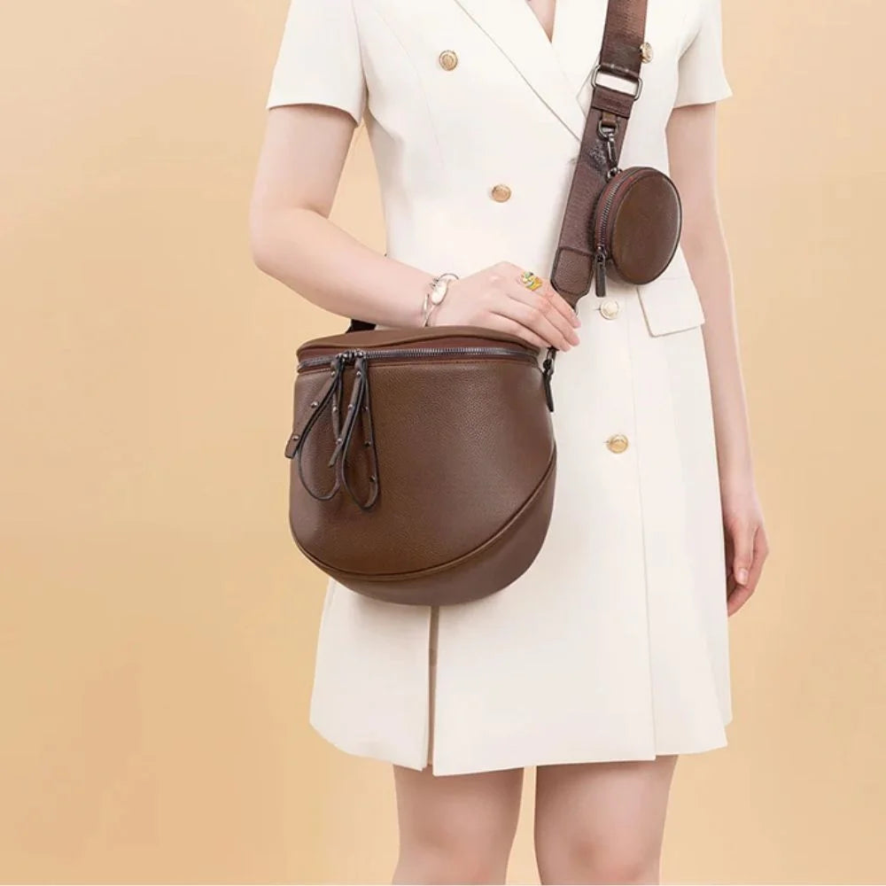 Sac bandoulière zippé - Look stylé et ultra pratique