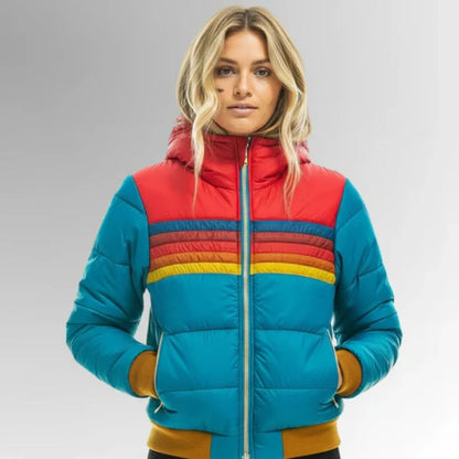 Veste à Capuche Stylée & Isolante - Légère et multicolore