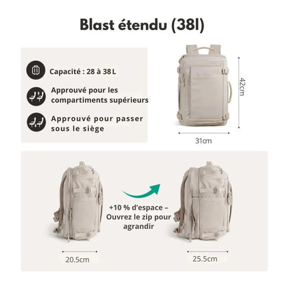 Sac de voyage ultra pratique - Prêt à décoller en un instant