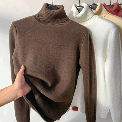 Pull chaud doublé polaire – Fini les frissons en hiver