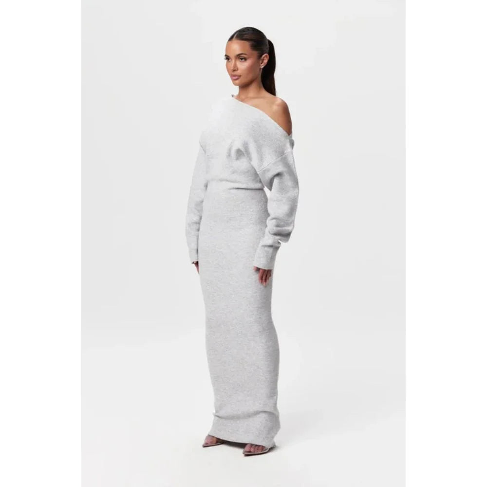Robe Off-Shoulder Maxi - Coupe Longue & Féminine