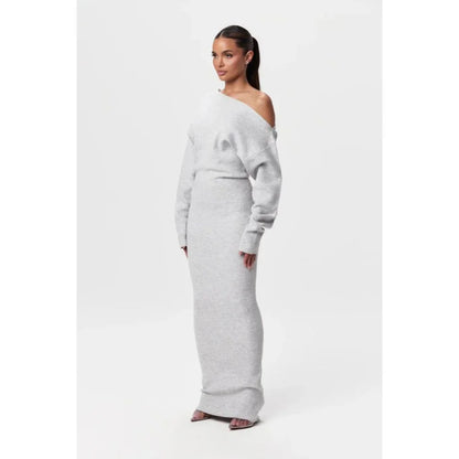 Robe Off-Shoulder Maxi - Coupe Longue & Féminine