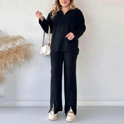 Ensemble 2 pièces doux - Allure stylée et confort absolu