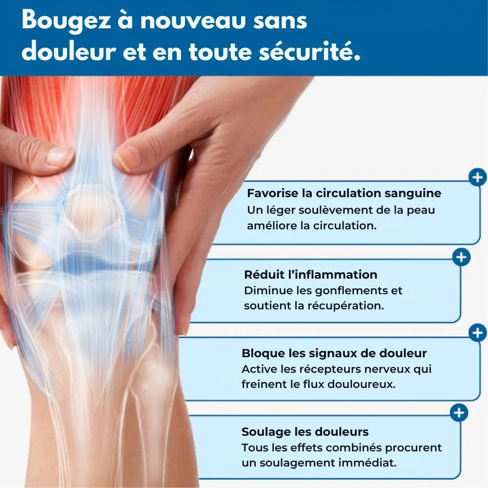 Bandes de soutien articulaires – Soulage et stabilise en un geste
