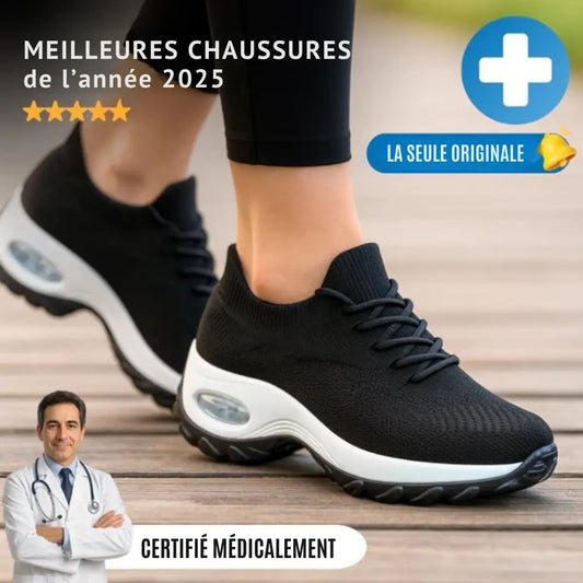 Chaussures Orthopédiques Antidouleur – Soutien Ergonomique & Confort Gel