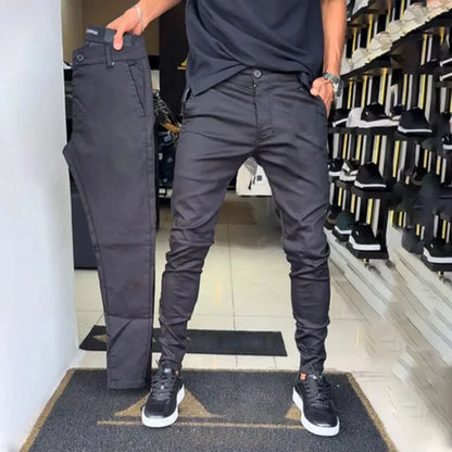 Pantalon SlimFit Uni – Élégance & Confort au Quotidien