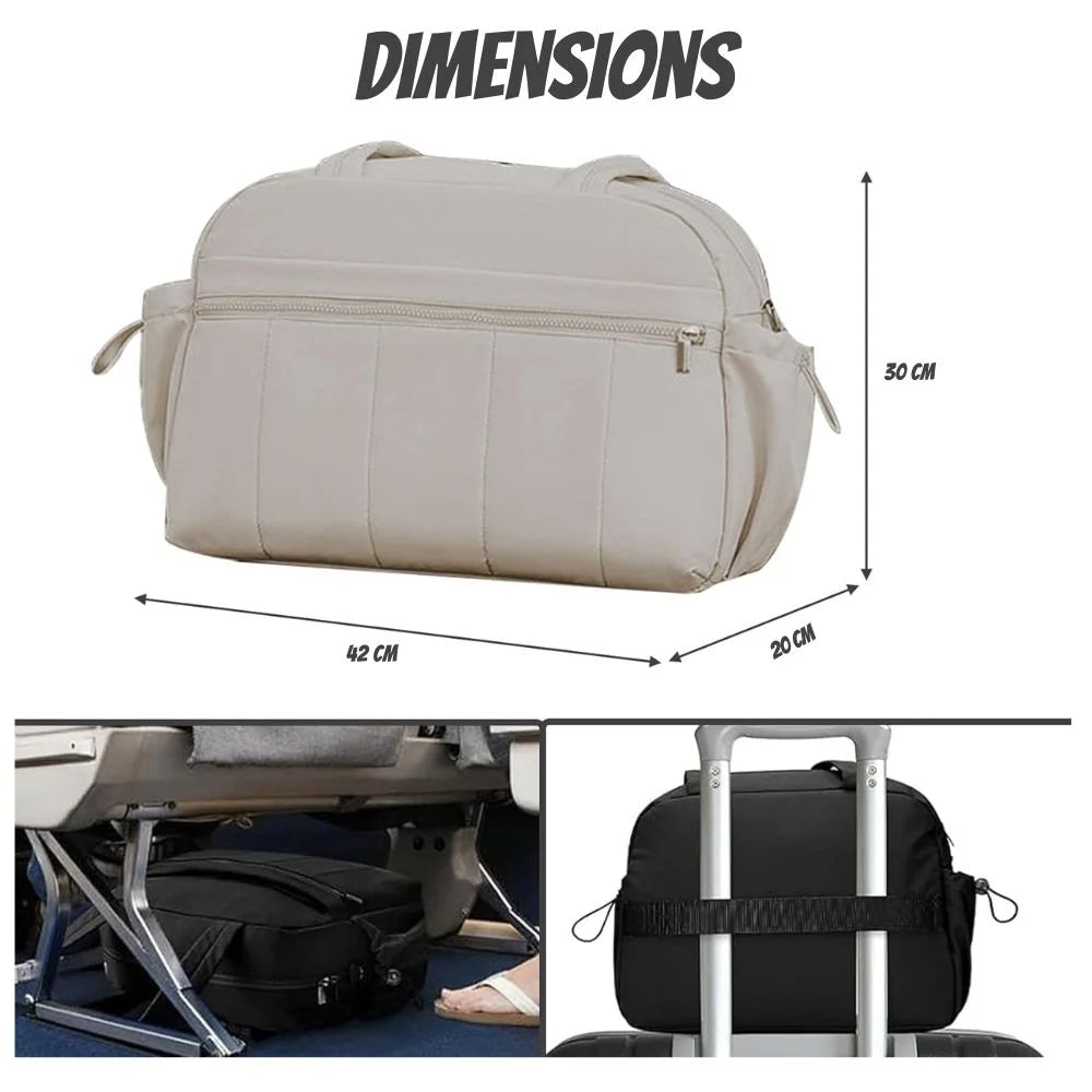 Sac de voyage matelassé - Léger, stylé et organisation facile