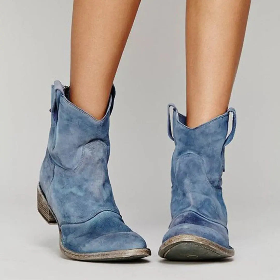 Bottines en Daim Femme - Style Authentique & Confort Quotidien