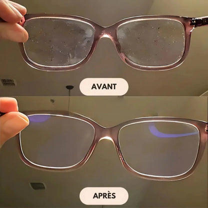 Nettoyeur à ultrasons – Des lunettes comme neuves en 30 secondes