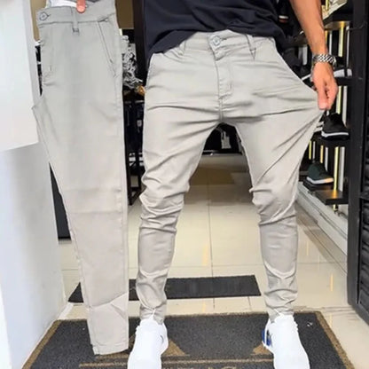 Pantalon SlimFit Uni – Élégance & Confort au Quotidien