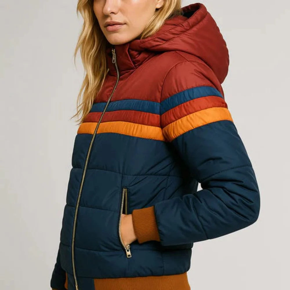 Veste à Capuche Stylée & Isolante - Légère et multicolore
