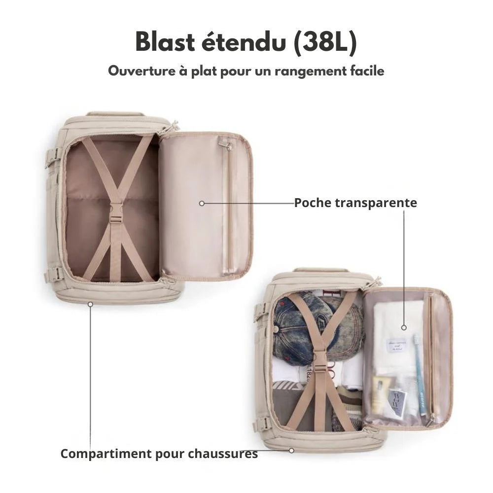 Sac de voyage ultra pratique - Prêt à décoller en un instant
