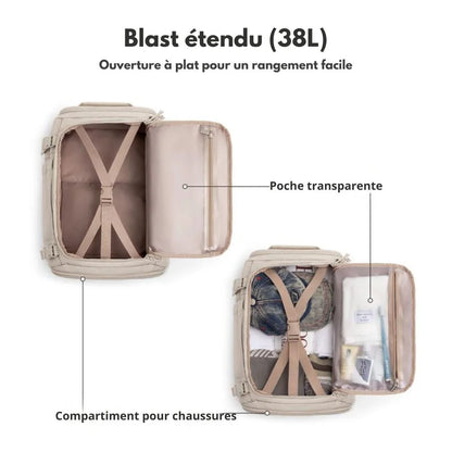 Sac de voyage ultra pratique - Prêt à décoller en un instant