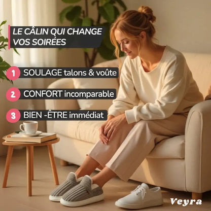 Pantoufles cocooning unisexes – chaleur douce & confort premium