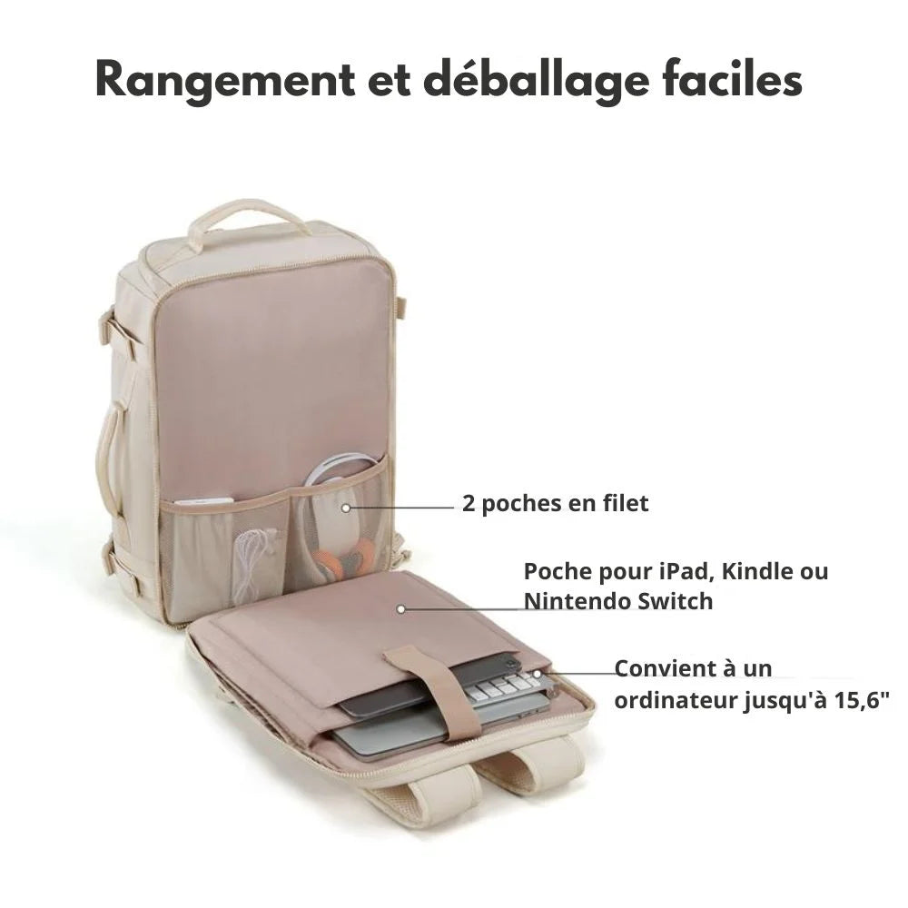 Sac de voyage ultra pratique - Prêt à décoller en un instant