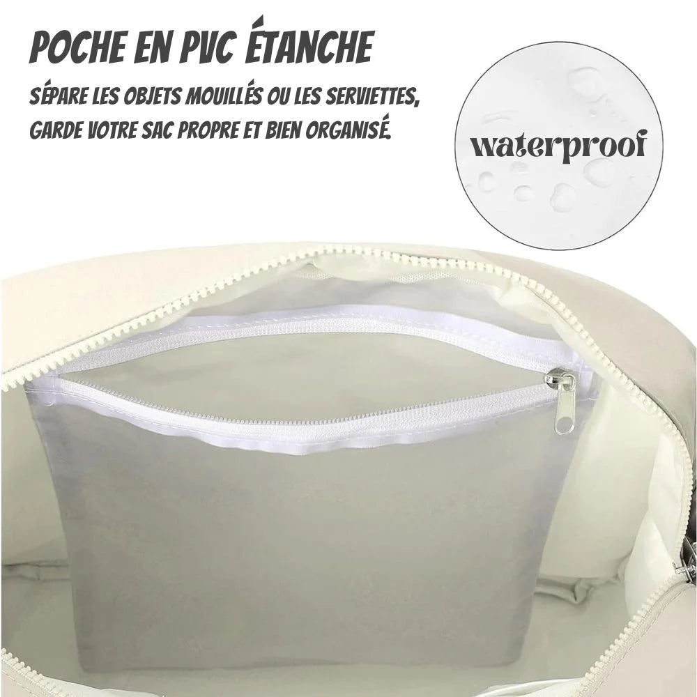 Sac de voyage matelassé - Léger, stylé et organisation facile
