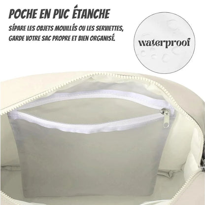 Sac de voyage matelassé - Léger, stylé et organisation facile