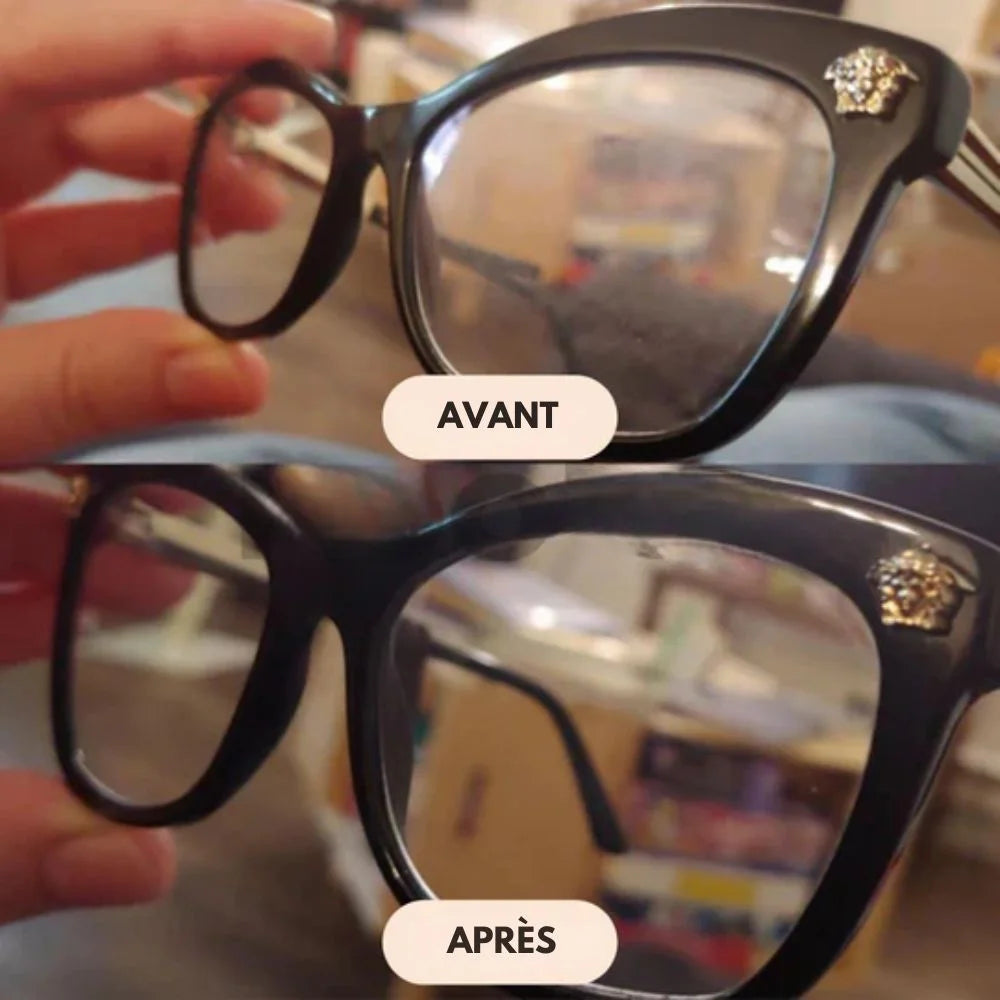 Nettoyeur à ultrasons – Des lunettes comme neuves en 30 secondes