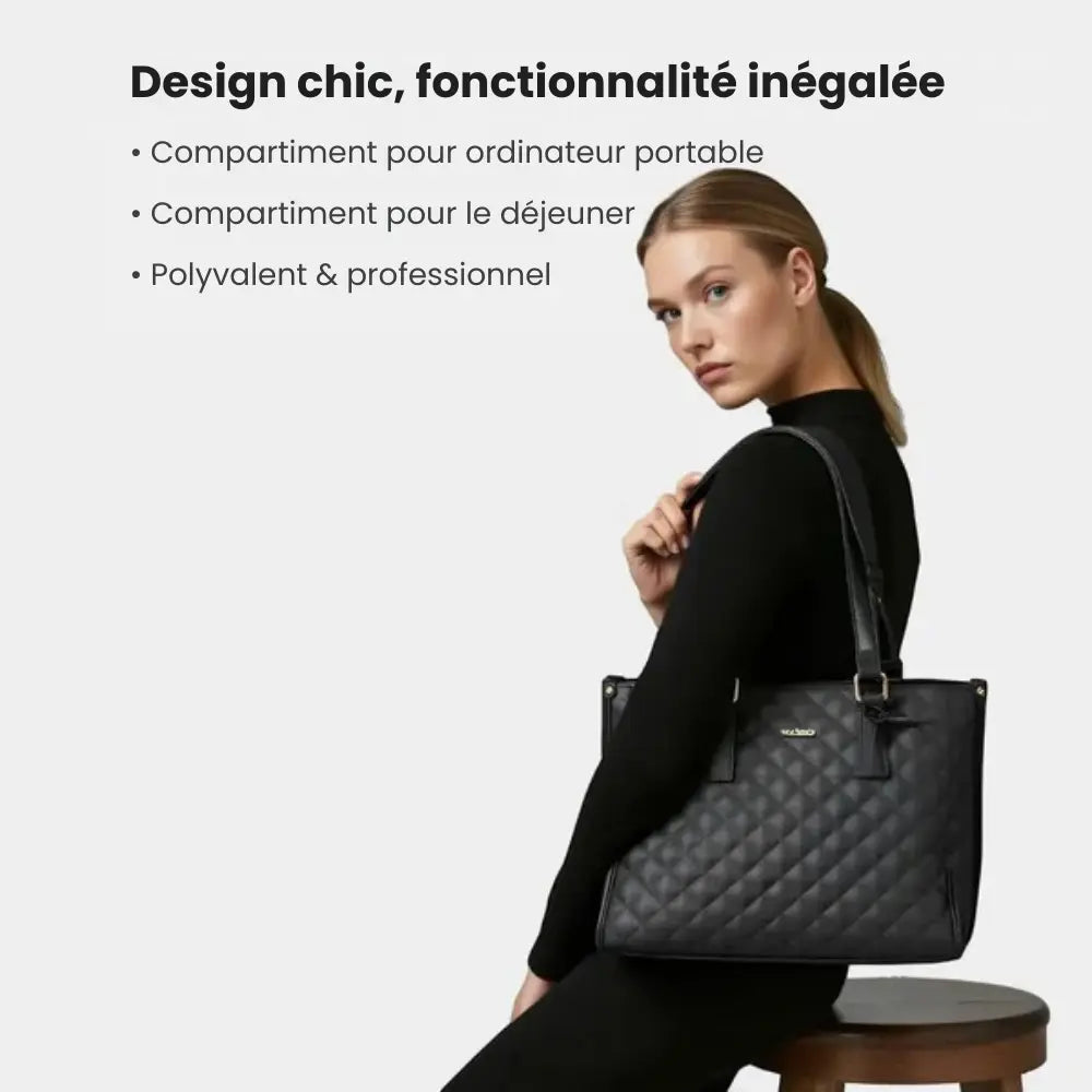 Sac cabas multifonction – grande capacité & compartiment isotherme caché