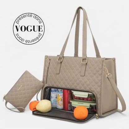 Sac cabas multifonction – grande capacité & compartiment isotherme caché