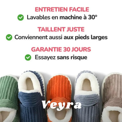 Pantoufles cocooning unisexes – chaleur douce & confort premium