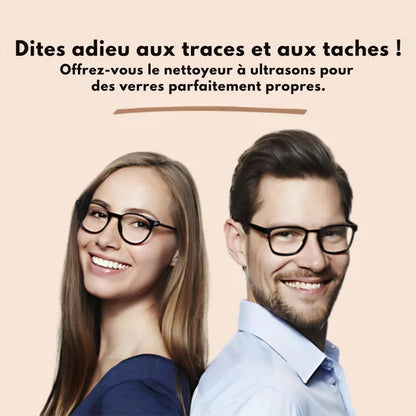 Nettoyeur à ultrasons – Des lunettes comme neuves en 30 secondes